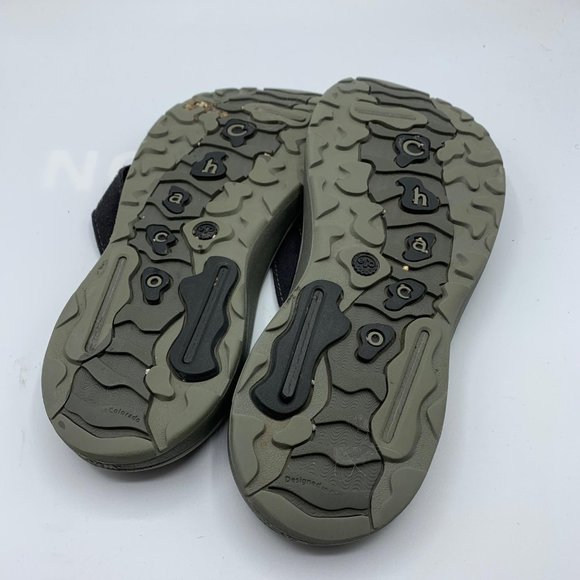 Chaco Ecotread Reversiflip Flip Flop Black Gray - Picture 8 of 9